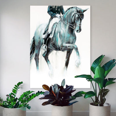 Dressage horse print “Lightness”