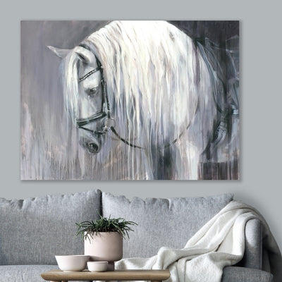 Dressage horse print “Waiting for You”