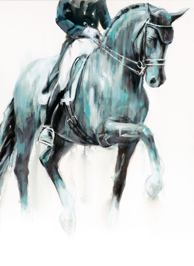 Dressage horse print “Lightness”